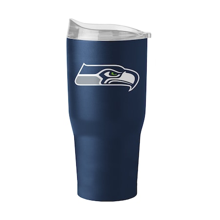 Logo Brands Seattle Seahawks 30oz Flipside Powder Coat Tumbler 628-S30PT-34